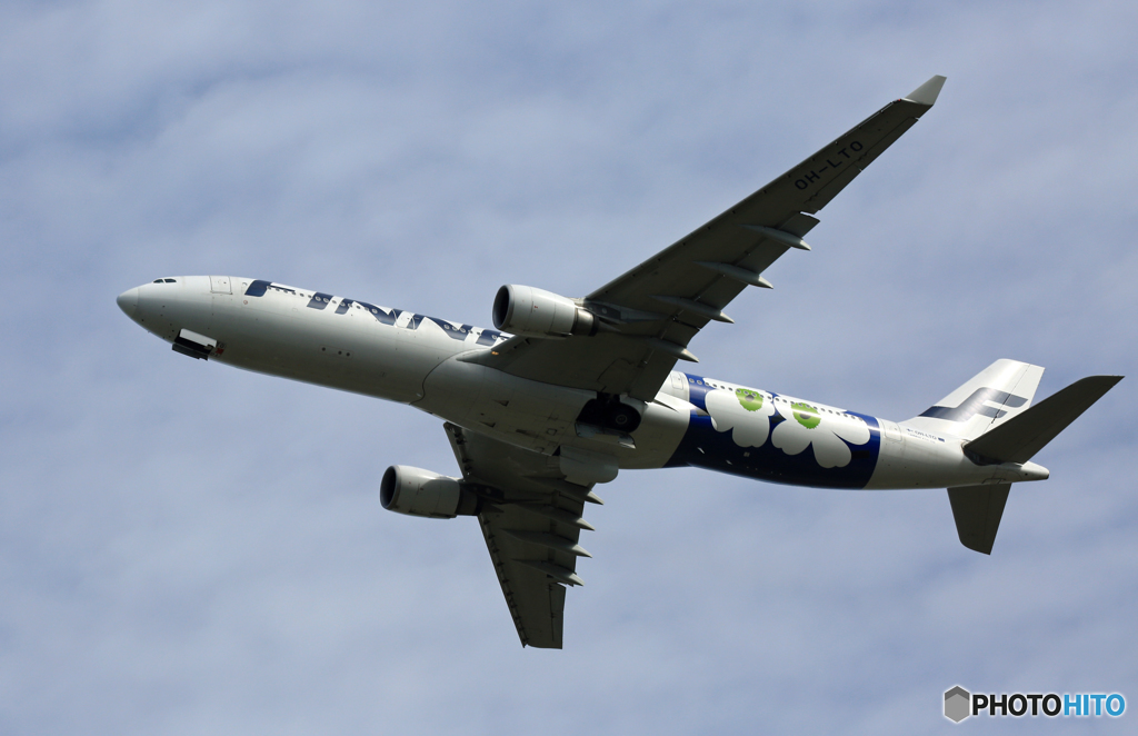 FINNAIR A330-300 UNIKKO OH-LTO 出発 