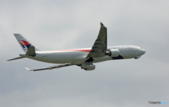 出発 Mlaysia A330-323 9M-MTH