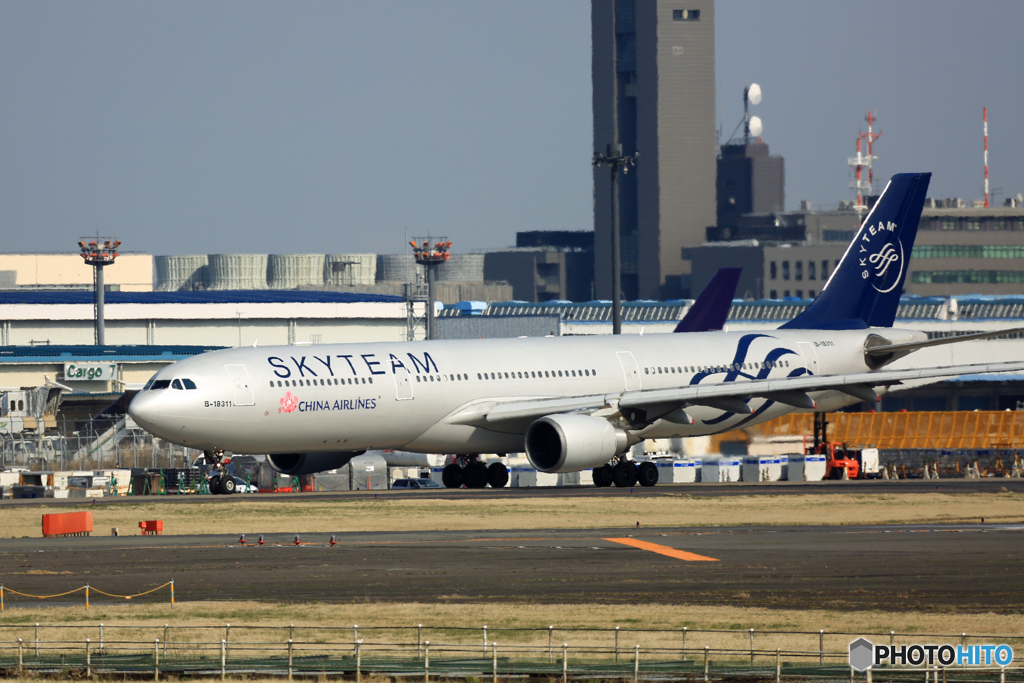 「すかい」 China SKY A330-302 B-18311 Takeoff