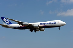 NCA 747-8F 出発