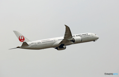 JAL 787-9 JA861J出発  