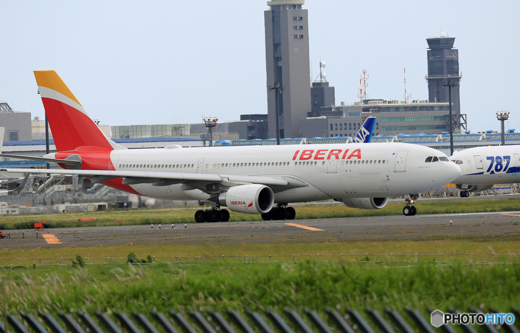 「SKY」 イベリア航空 A330-202 EC-MKJ Takeoff 