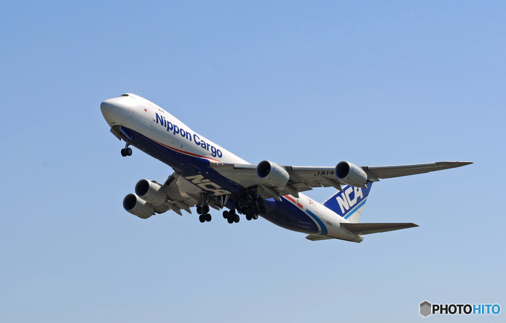 「空色」NCA 747-8KZF JA14KZ出発 