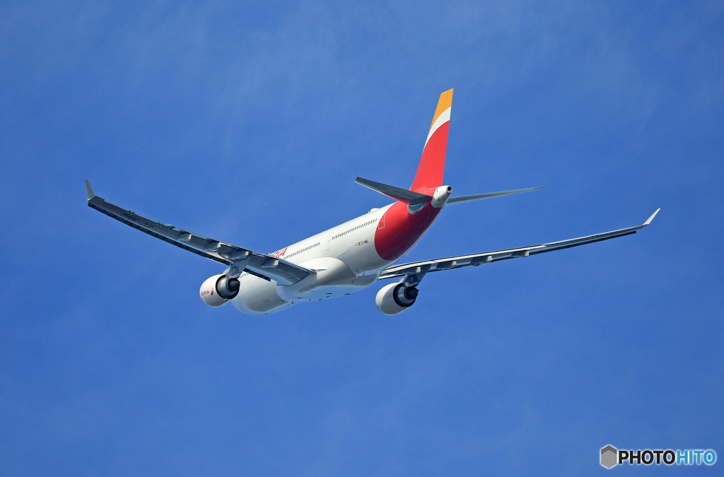 出発 イベリア航空 A330-202 EC-MMG