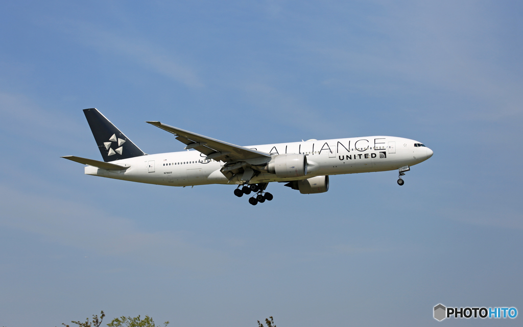 到着 UNITED STAR 777-224 N78017