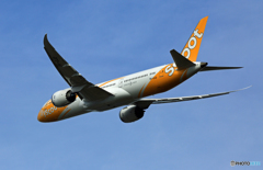 scoot 787-9 9V-OJD 出発 