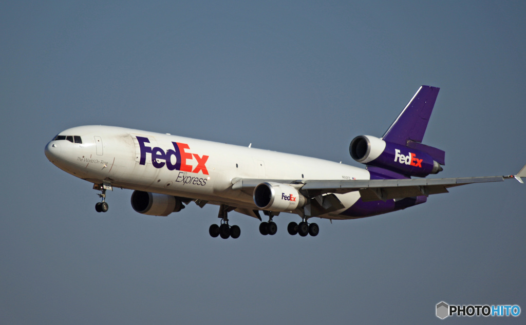 FedEx MD-11 N612FE 到着 