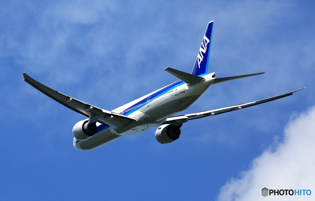 離陸 ANA 777-381 JA783A