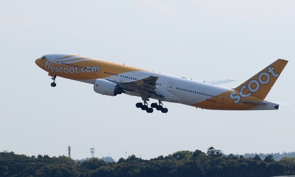 飛び立ち（56）Scoot 777-200