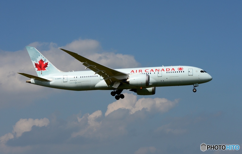 Air Canada 787-8 着陸　