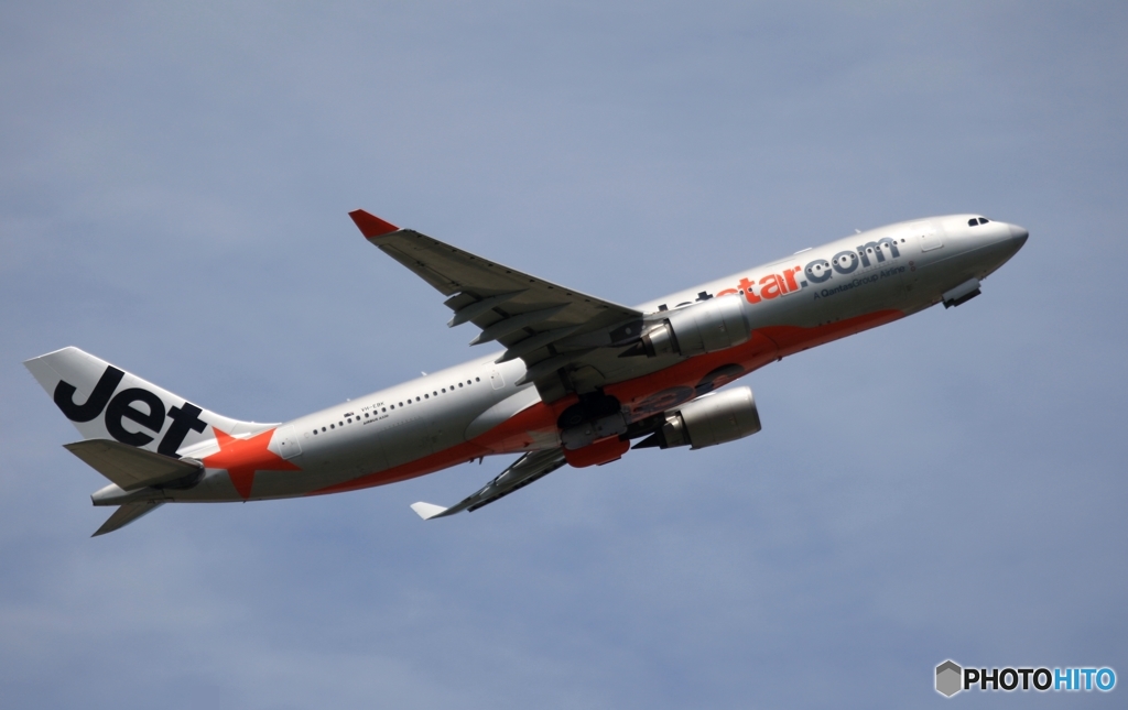 出発　Jetstar A330-202 
