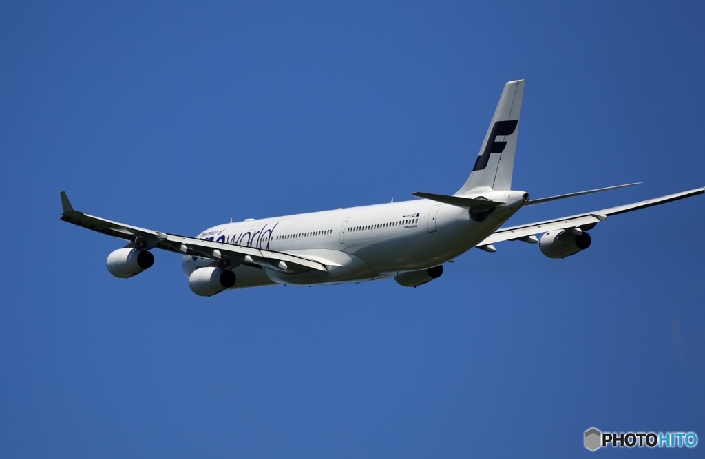FINNAIR A340-313  離陸　