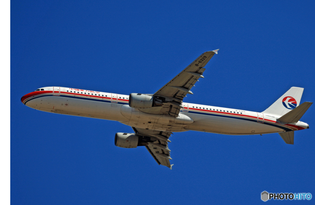 中国東方A321-211 B-6329離陸  