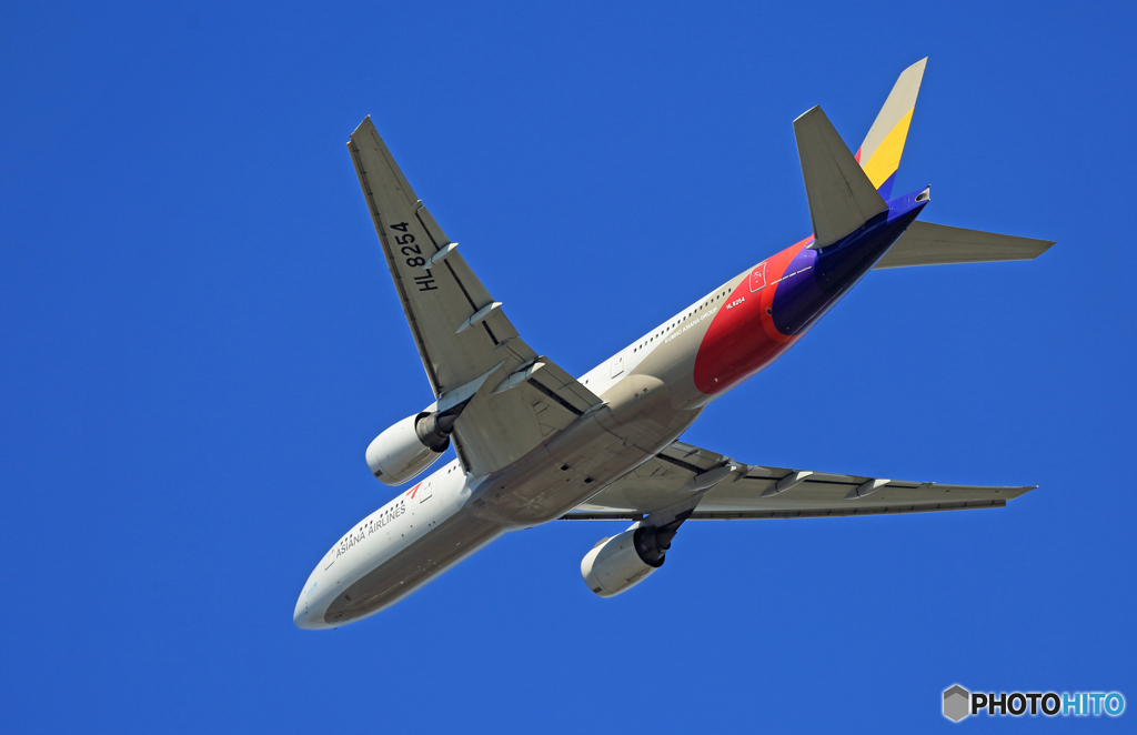 「そらー」 ASIANA 777-200 HL8254 