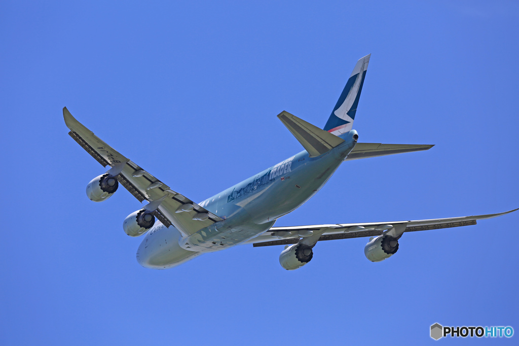 ✈Cathay Cargo B747-867F B-LJA:Takeoff