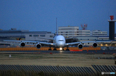 「SKY」 Thai A380-841 HS-TUE 出発 「SKY」 Thai A380-841 HS-TUE 出発