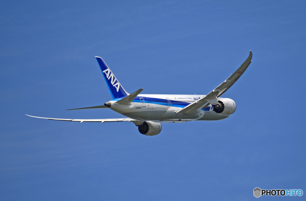 ANA 787-8 JA822A 離陸 