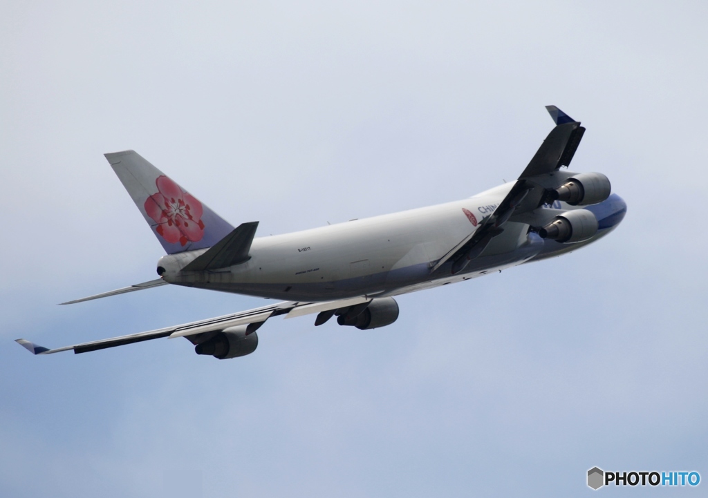 China Cargo 747-409 出発　