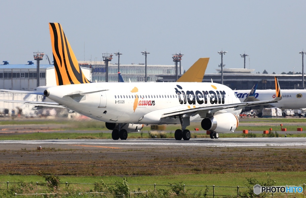 離陸  tigerair A320-232