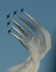 入間航空祭（94）T-4 ブルーインパルス　　