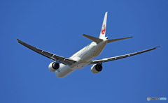 JAL 777-346 JA734J 離陸　