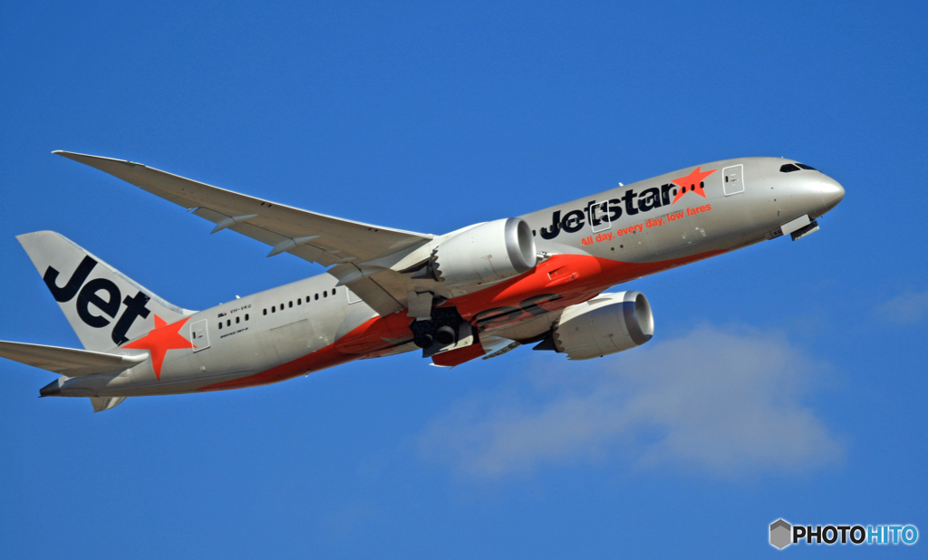 Jetstar 787-8 VH-VKG 出発　