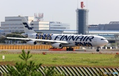 FINNAIR A340-313 離陸