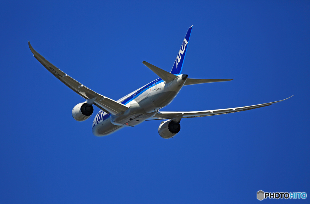 出発 ANA 787-8 JA823A