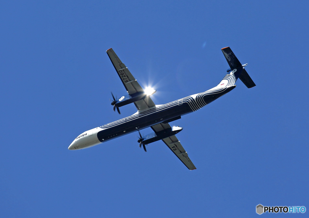 「SKY」 Aurora DHC-8-402Q RA-67260 離陸