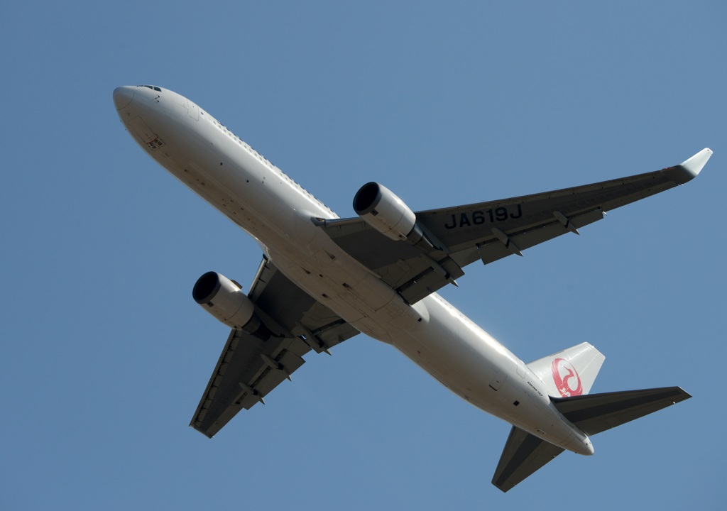 JAL 767-300 離陸