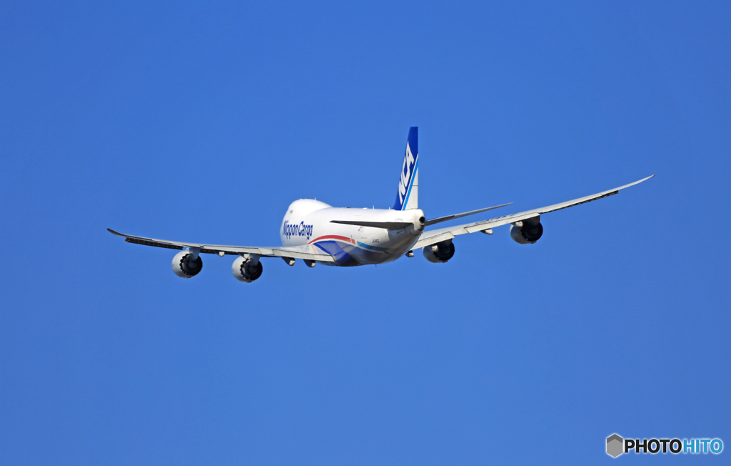 「良い天気」 NCA 747-8KZF JA14KZ☀