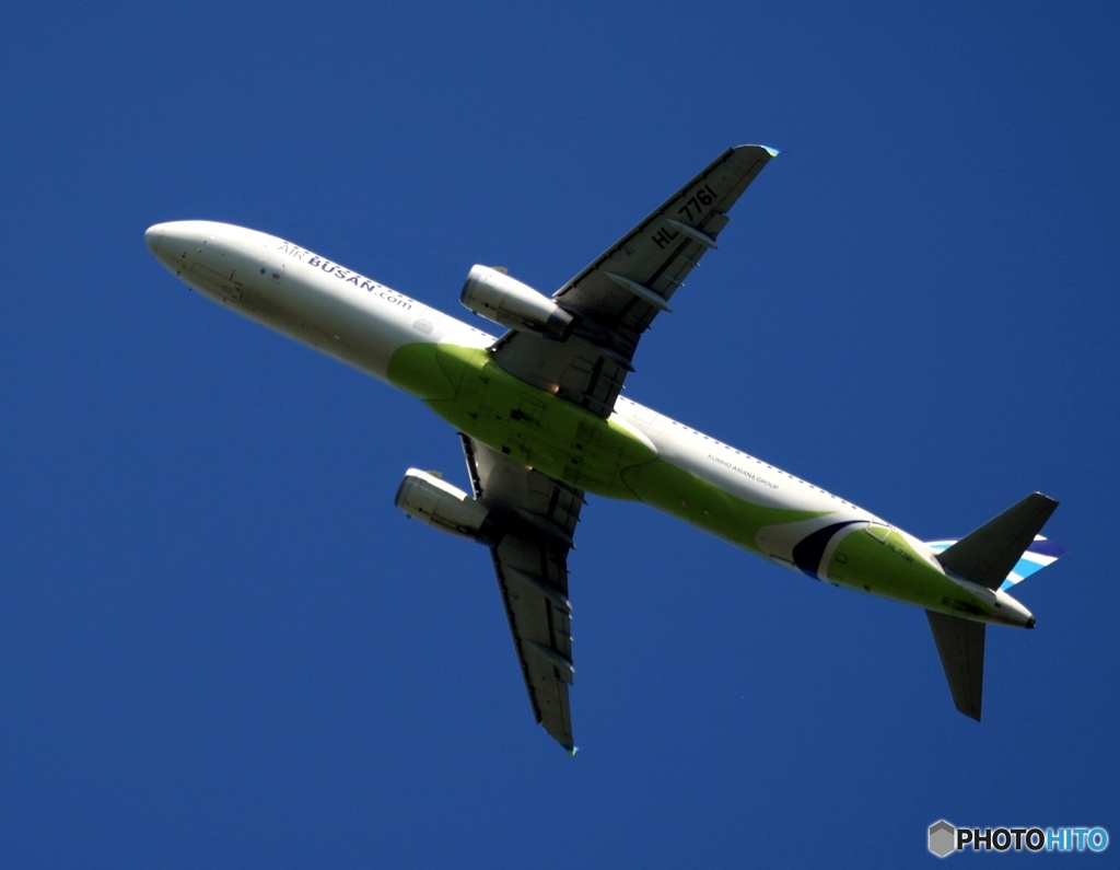 飛行　AIR BUSAN A321-231