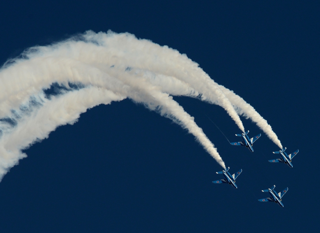 入間航空祭（92）ブルー・インパルス　T-4 　