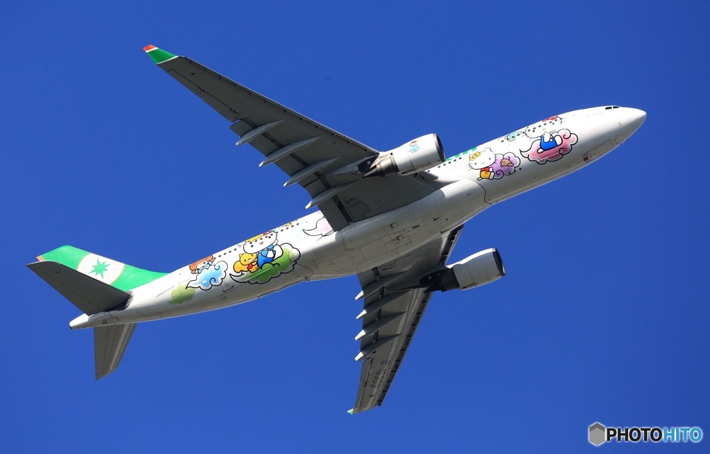 離陸　EVA A330-200 B-16309  