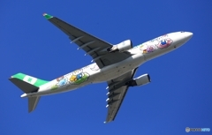 離陸　EVA A330-200 B-16309  