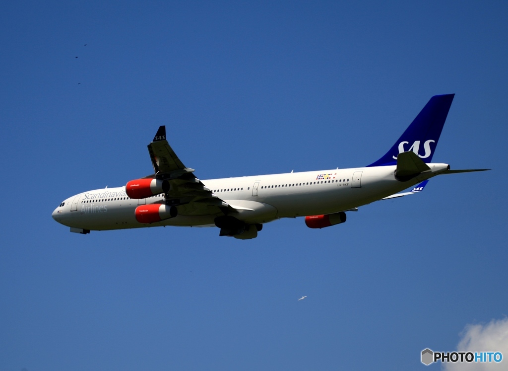 飛行　SAS A340-300