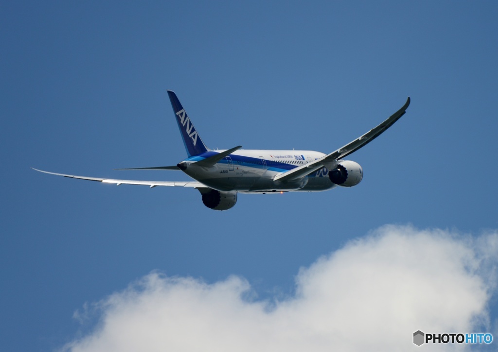 ANA 787-8 離陸　