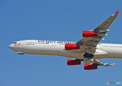 ☮Rainbow Lady✈（Virgin Atlantic）✈