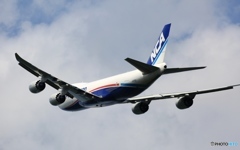 NCA 747-8KZF 出発　