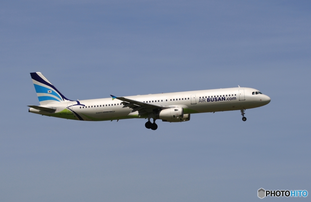 Air Busan A321-231 到着　