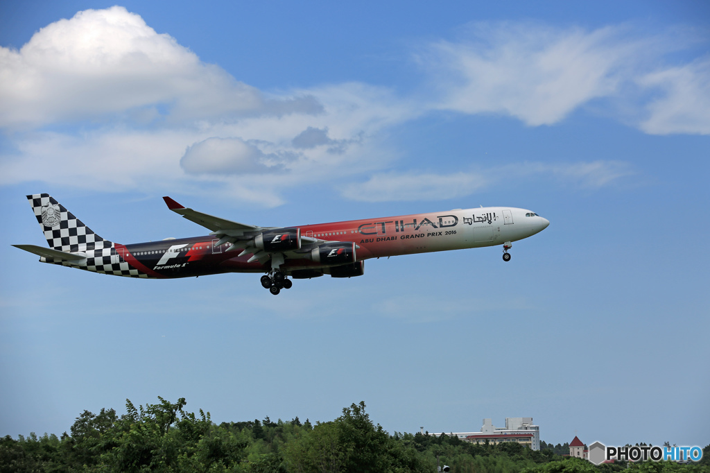 ☮ETIHAD Airways A340-642 [F-1] A6-EHJ✈