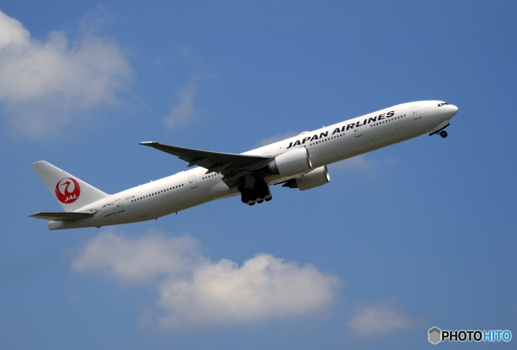 JAL 777-300 離陸　