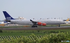 SAS A340-313 離陸
