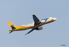 飛び立ち CEBU A320-214 RP-C3269