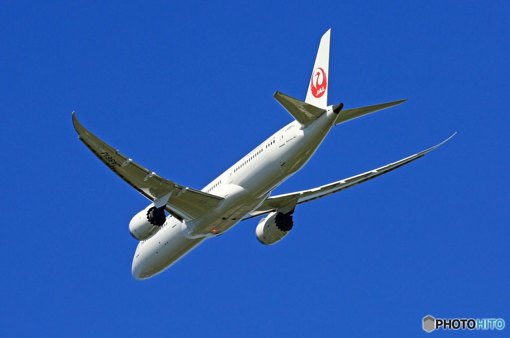 離陸 JAL 787-9 JA861J