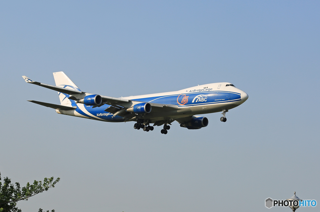 ☀Air Bridge Cargo 747-4KZF VQ-VHE着陸