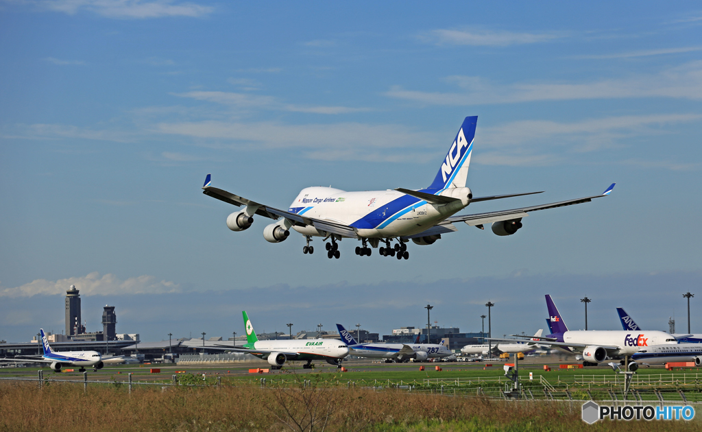 [青い空] NCA 747-400F JA06KZ/ジャンボ保存委員会 