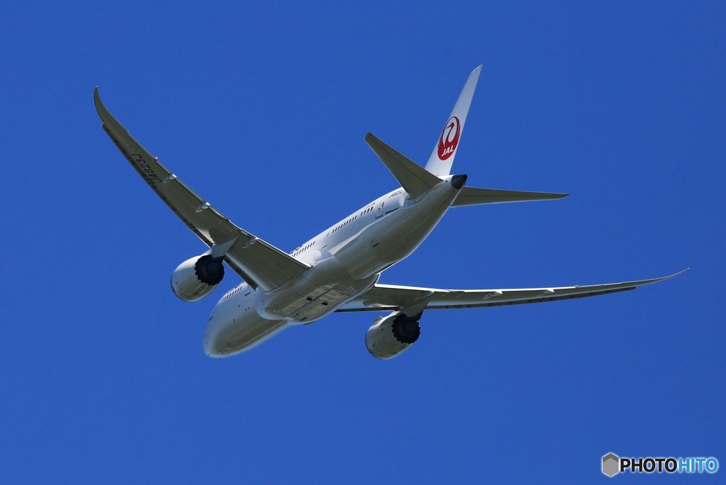 出発　JAL 787-8 JA823J