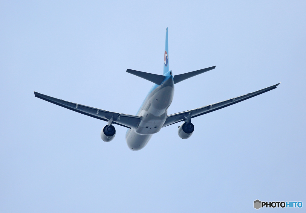 「すかい」 KOREAN 777-2B5 HL7751 離陸