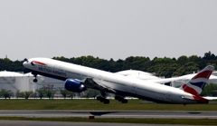 飛び立ち（3）BRITISH Air 777
